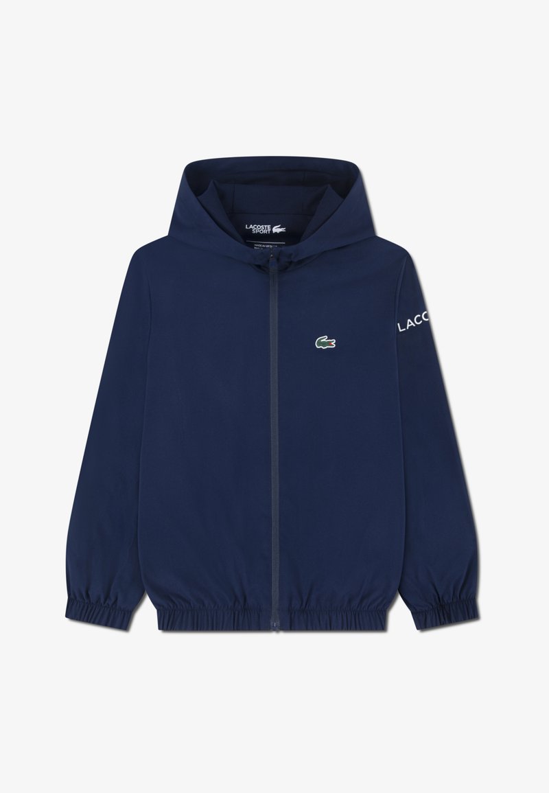 Lacoste DIAMOND TAFFETA WIND JACKE - Skraistė - marine
