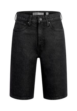 INDICODE JEANS, INZELMON SHORTS JEANS - Jeans Shorts - ultra black