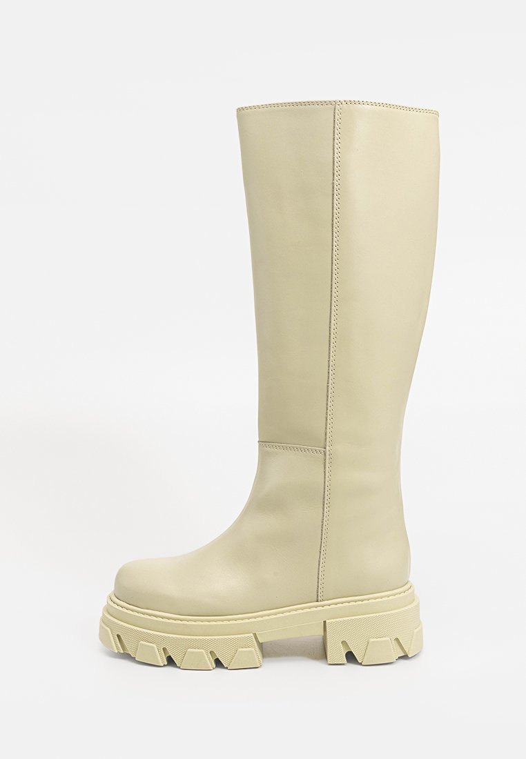 ALOHAS Plateaulaarzen lichtgeel