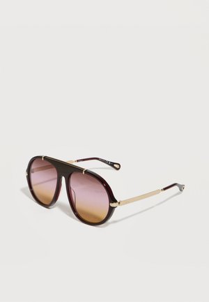 Aurinkolasit - burgundy/gold-coloured/pink