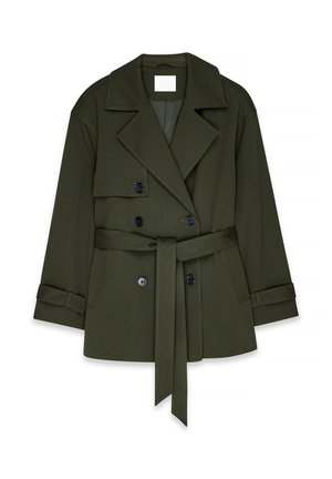 BELTED - Lietpaltis - khaki