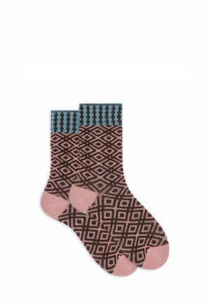 FANTASIA GEOMETRICA EFFETTO SCINTILLANTE - Socken - pink
