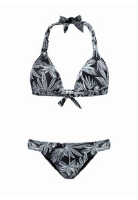 BIBI SET - Bikini - black leaves