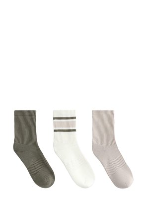 3 PAIRS OF CLASSIC - Sportske čarape - khaki