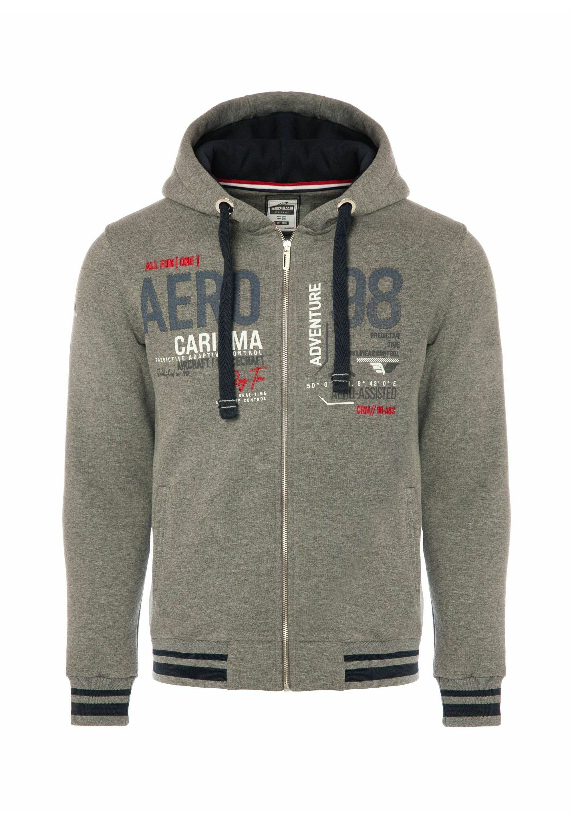 CARISMA PREMIUM Sweater met rits grau/grijs
