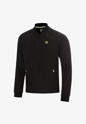 BIDI BADU, TRAININGSJACKE NIGHT FLASH LASERCUT JACKET M - Trainingsjacke - black