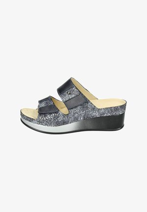 Vital Schuhe Ciabattine con tacco - blau tintenblau