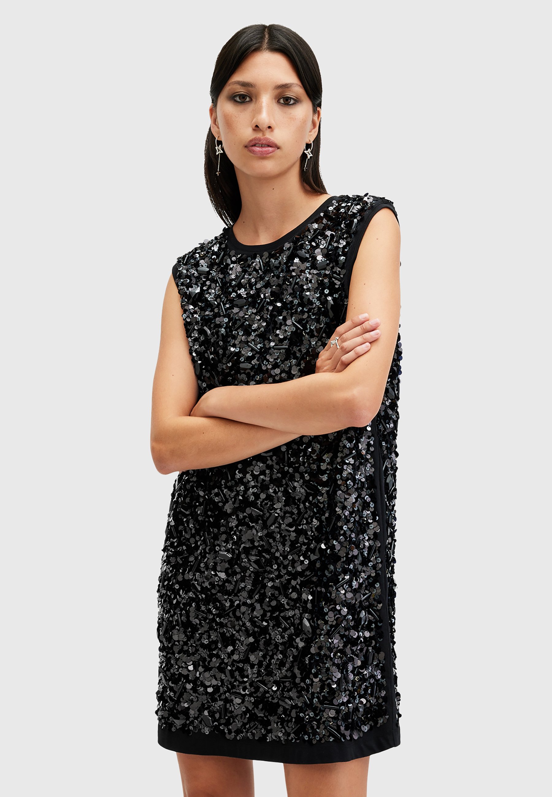 AllSaints ILIA - Cocktail dress / Party dress - black - Zalando
