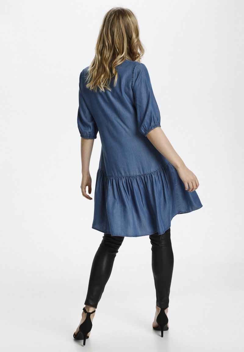 princess polly baby blue dress Fab Forties: The Shirt Dress – Living Outside the Stacks main image 0