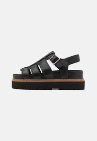 Clarks - ORIANNA - Sandalen met plateauzool - black Miniatuurafbeelding 1