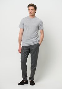 PROFUOMO THE LUXURY BASIC SHORT SLEEVE - T-shirt basic - light grey