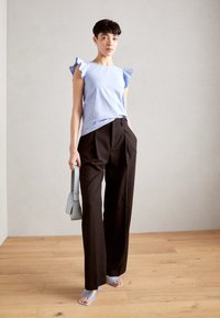 Anna Field T-shirts med print - light blue