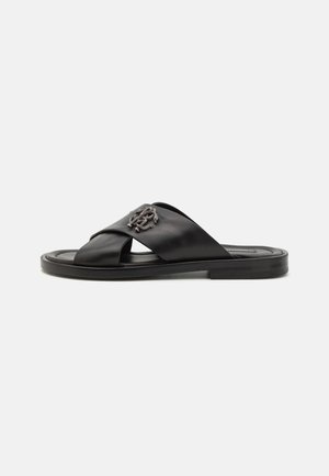 Roberto Cavalli Mules - black/antic silver