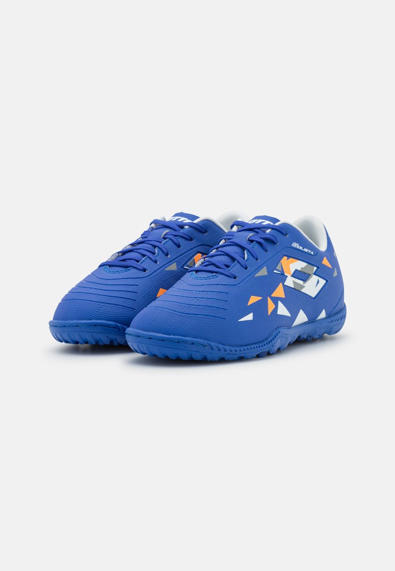 Kinder Wanderschuhe | Lotto SOLISTA 700 V TF JR UNISEX Fußballschuh Multinocken amparo blue/all white/orange beat/blau - WX12688 Kinder Wanderschuhe | Lotto SOLISTA 700 V TF JR UNISEX Fußballschuh Multinocken amparo blue/all white/orange beat/blau - WX12688