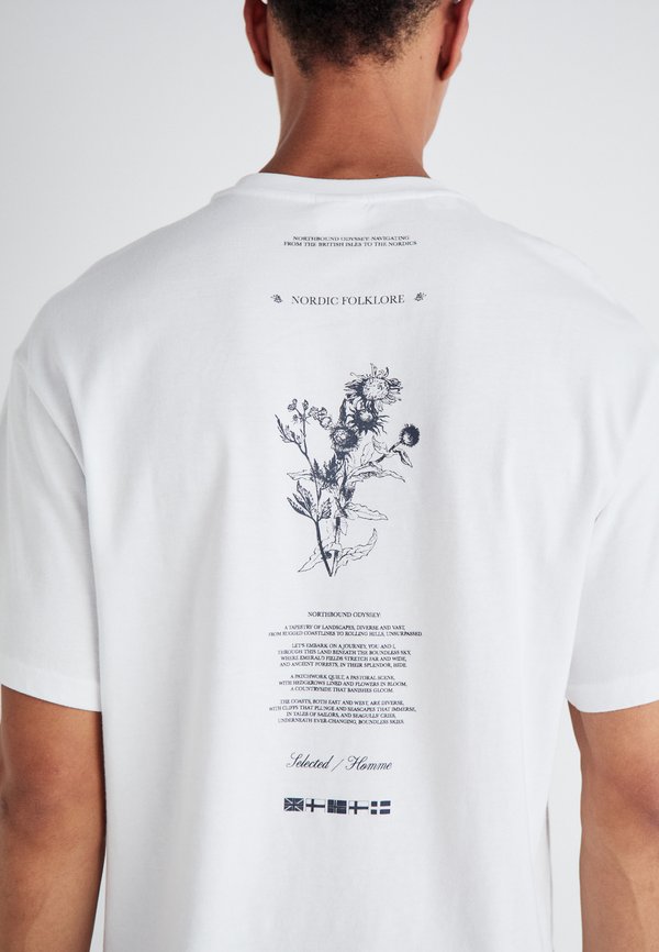 SLHLOOSEALP O NECK TEE - Print T-shirt2