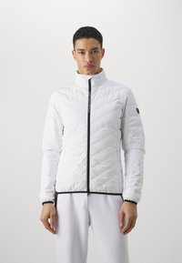 EA7 Emporio Armani - JACKET - Gewatteerde jas - bianco Miniatuurafbeelding 1