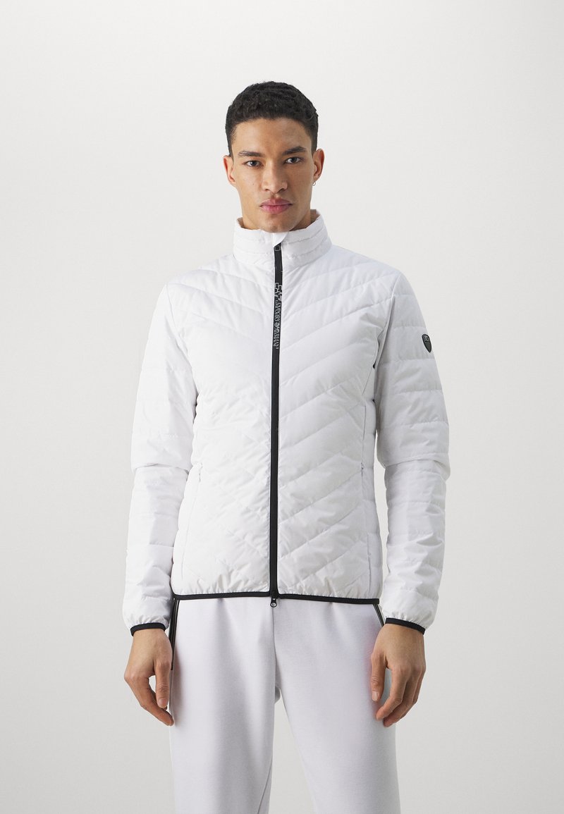 EA7 Emporio Armani - JACKET - Gewatteerde jas - bianco, Vergroten