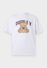 ASA BEAR - Tricou cu imprimeu - bright white