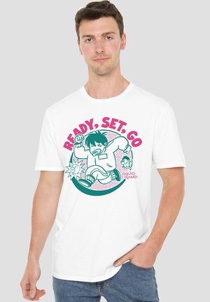 SQUID GAME READY SET GO - Print T-shirt - white