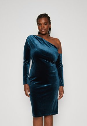 Rochie cocktail/Rochie petrecere - teal