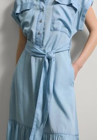 Stefanel FLUID - Blusenkleid - light wash