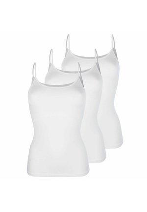 MIT SPAGHETTITRÄGERN SERIE: PA 3-ER-PACK - Undershirt - weiß