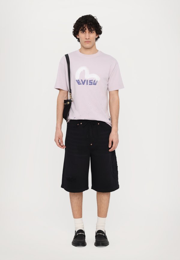 LOGO TEE - Print T-shirt - purple3