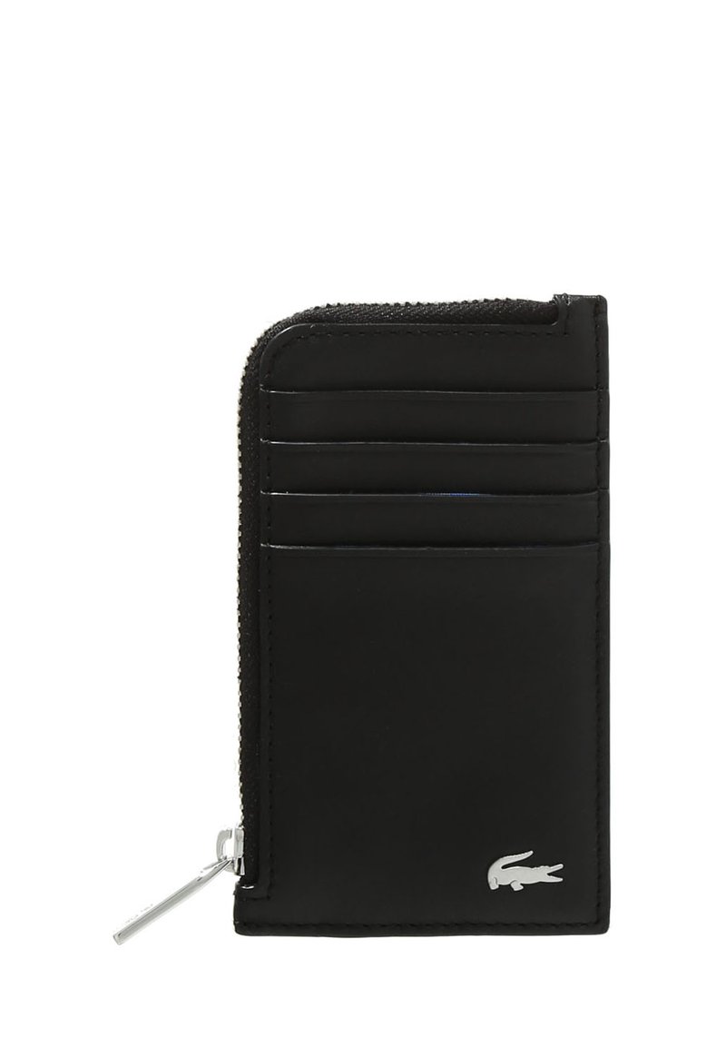 Lacoste ZIP CREDIT CARD HOLDER - Portafoglio - black