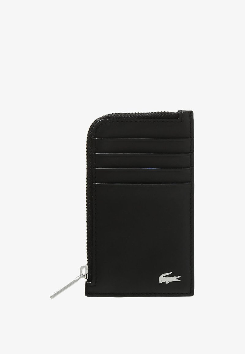 Lacoste ZIP CREDIT CARD HOLDER - Portemonnee - black