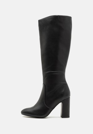 High Heel Stiefel - black