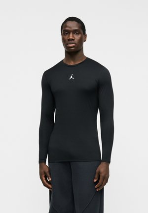 Jordan, BASELAYER - Top dugih rukava - black/white