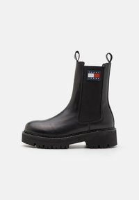 Tommy Jeans URBAN CHELSEA - Plateaustøvletter - black