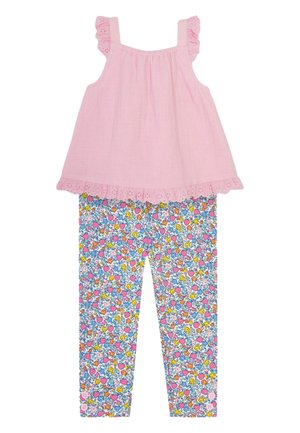 2-PIECE BRODERIE SET - REGULAR FIT - Pusero - pink