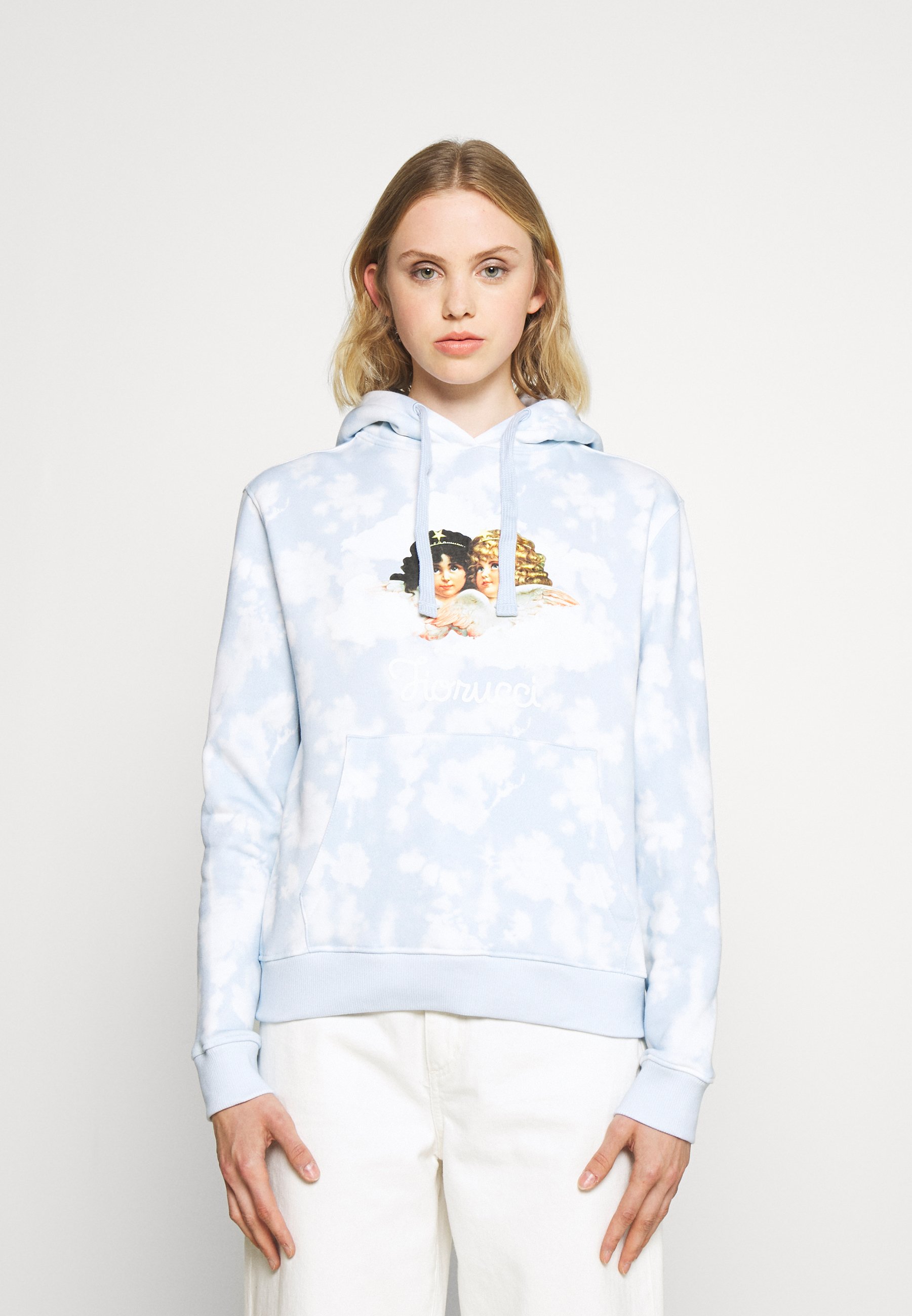 blue cloud sweatshirt