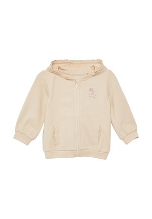 UNISEX - Sweater met rits - helles beige