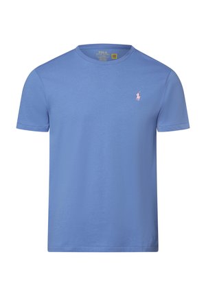 Polo Ralph Lauren, CUSTOM SLIM FIT JERSEY CREWNECK T-SHIRT - Camiseta básica - stoned blue