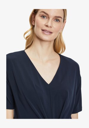 T-shirt basic - dunkelblau