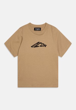 Dsquared2 SLOUCH FIT ICON - Print T-shirt - cornstalk
