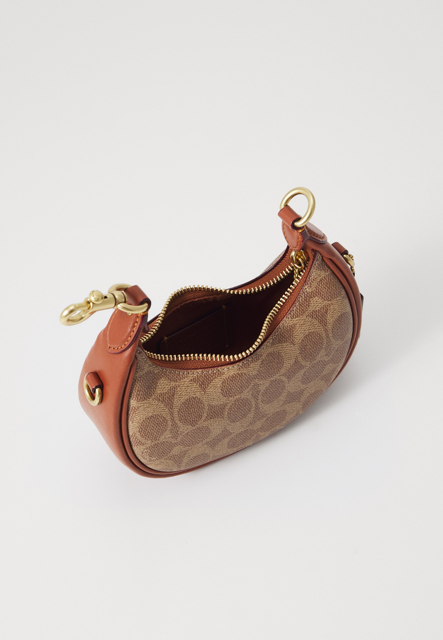 COACH JONIE BAG IN SIGNATURE CANVAS - Cross body bag - tan caramel
