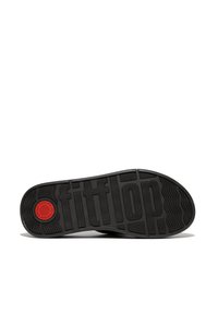FitFlop F-MODE RAW-EDGE - Muiltjes - zwart