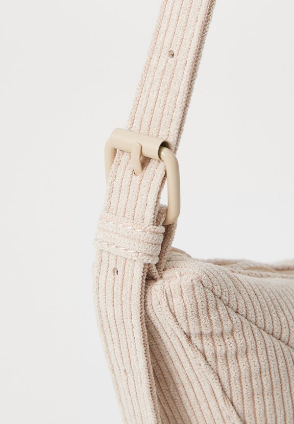 CORDUROY - Cross body bag - beige2