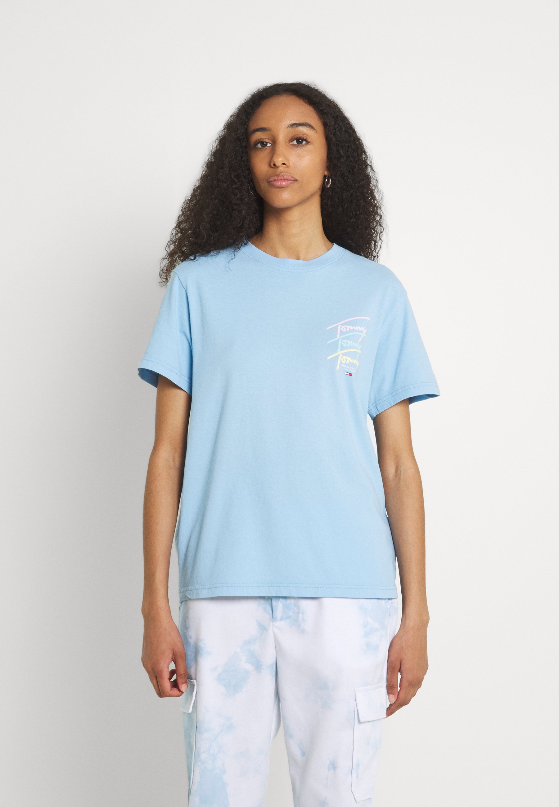 Tommy Jeans REPEAT SCRIPT TEE - Print T 