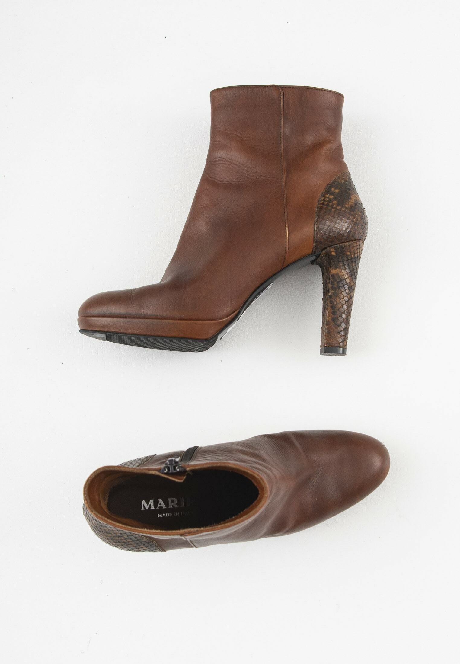 Maripe Cognac Hoge Laarzen 29359 - Schoenen.nl