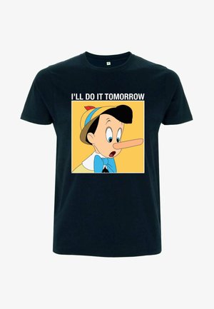 Disney DISNEY PINOCCHIO DO IT TOMORROW UNISEX - T-shirt z nadrukiem