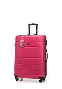 WITTCHEN LARGE SUITCASE WITH LUGGAGE TAG FROM ABS - Trolley - pink