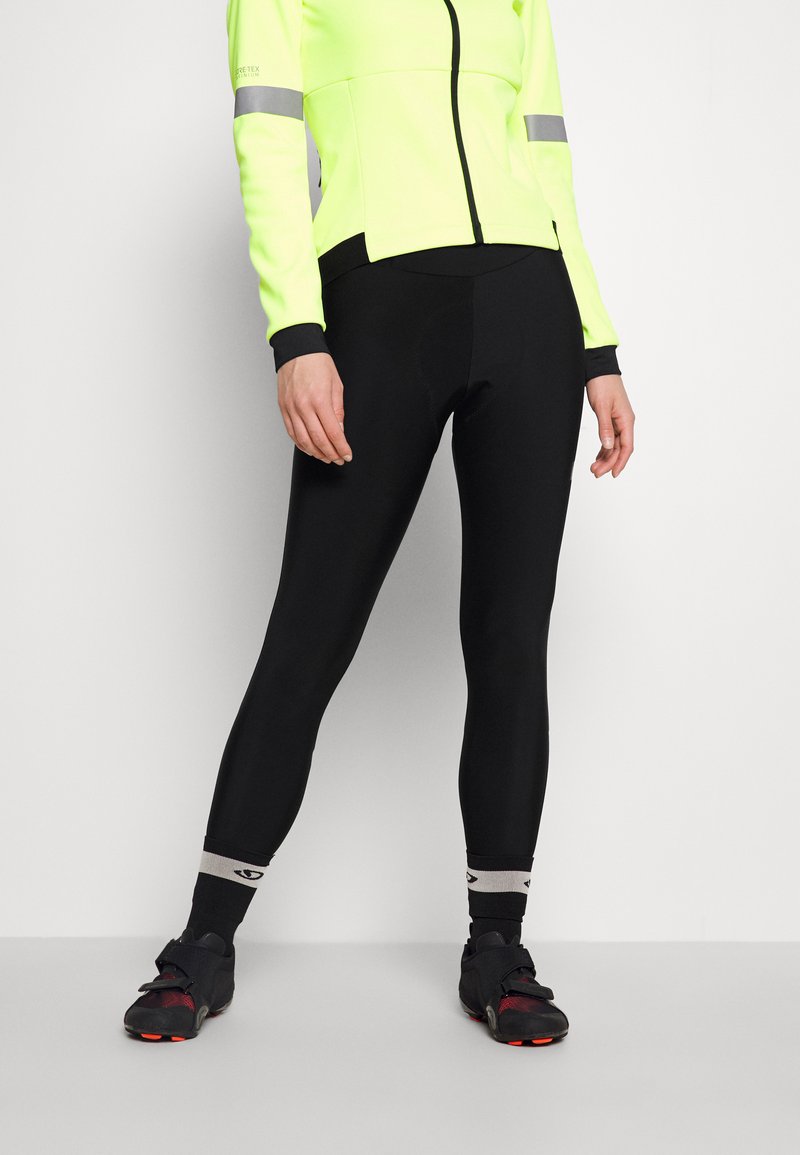 Gore Wear GORE® WEAR PROGRESS THERMO - Leggings - black/neon yellow