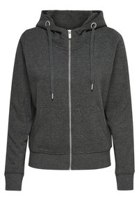 ONLY Zip-up sweatshirt - dark grey