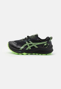 ASICS - GEL-TRABUCO 12 GTX - Löparskor terräng - black/illuminate green Miniatyrbild 1