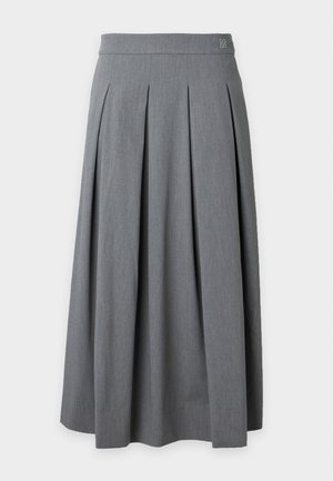 DAY Birger et Mikkelsen, CLASSIC - Jupe plissée - medium grey melange