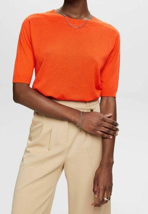 Camiseta básica - orange